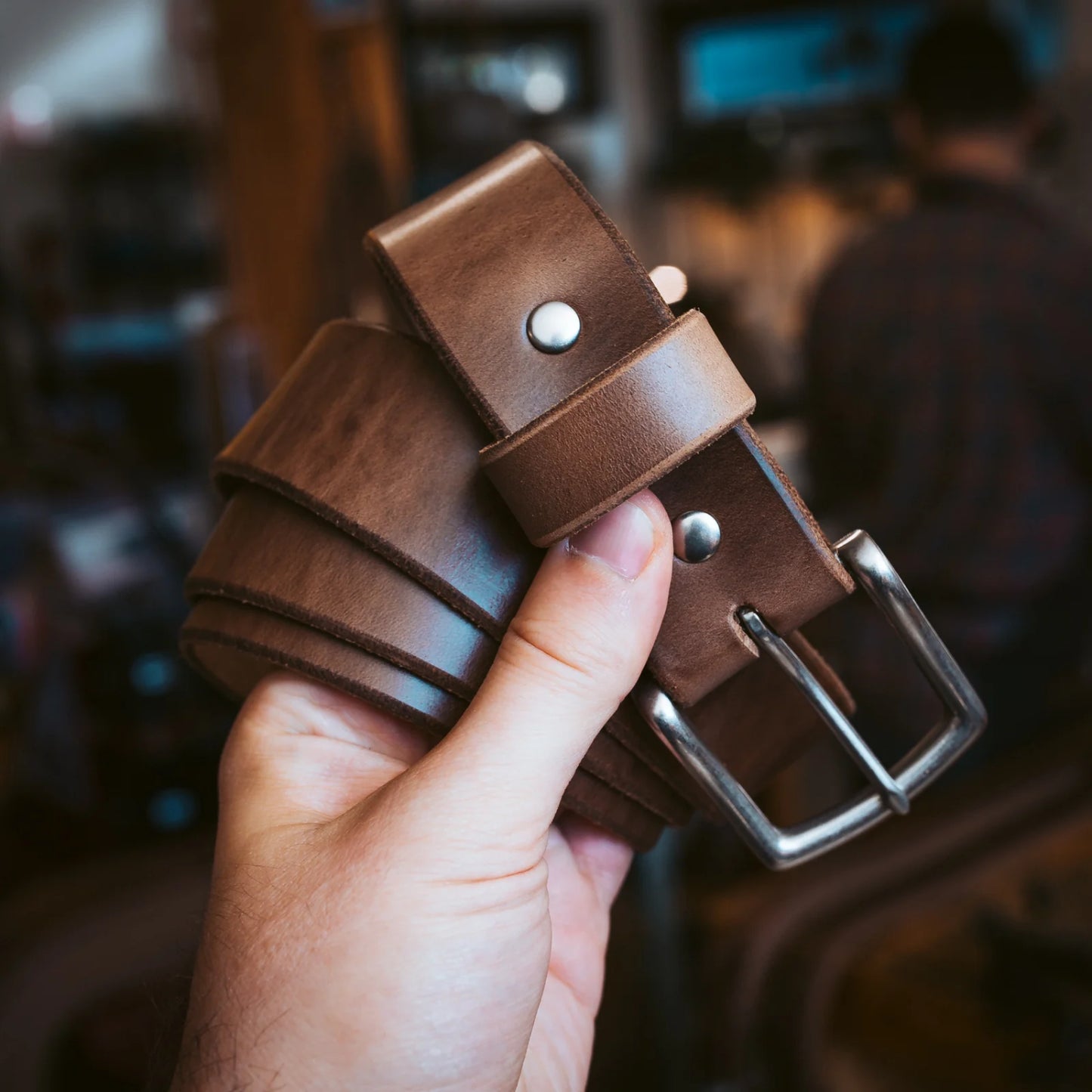 Leather Belt - 1.5"