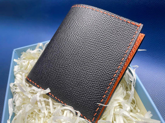 Customized Handmade Bifold Leather Wallet