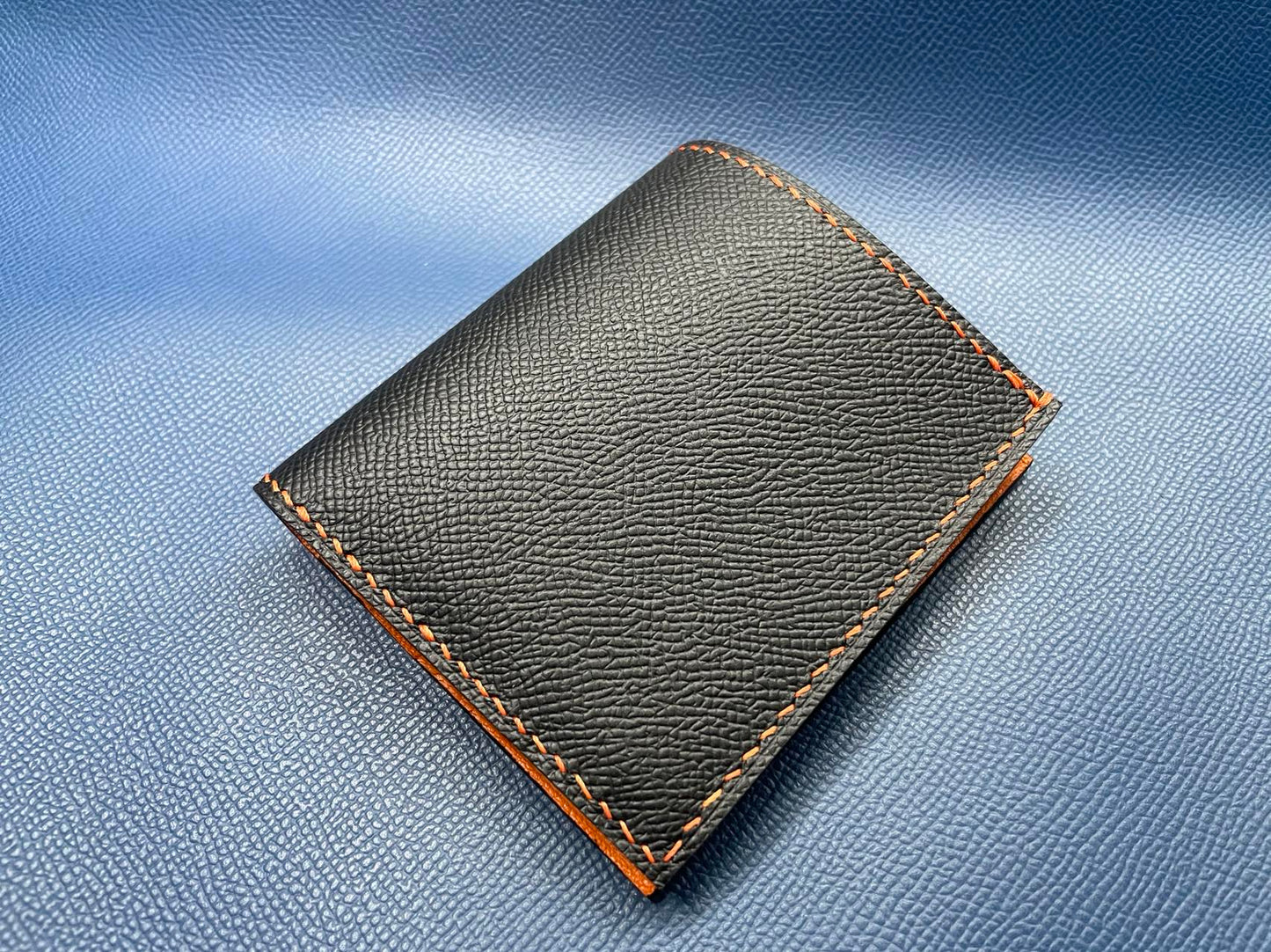 Customized Handmade Bifold Leather Wallet